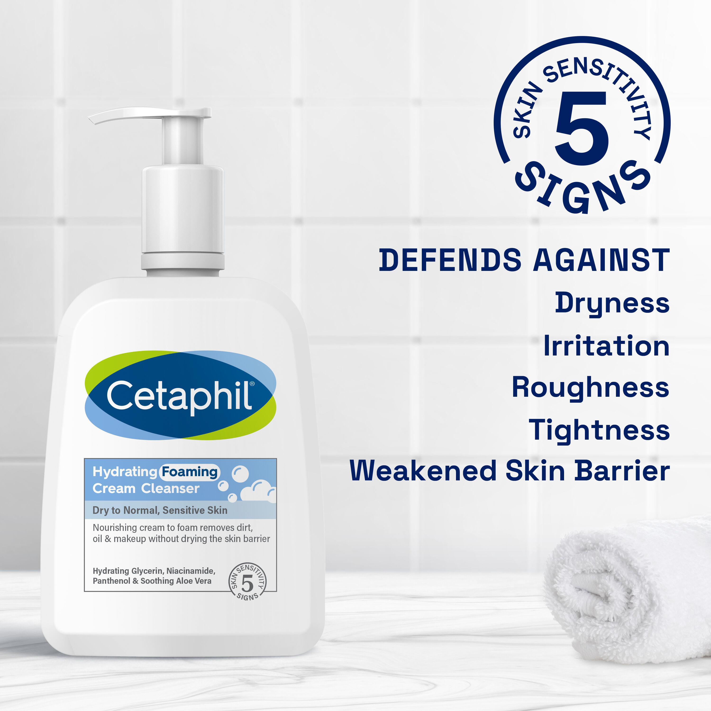 Hydrating Foaming Cream Cleanser