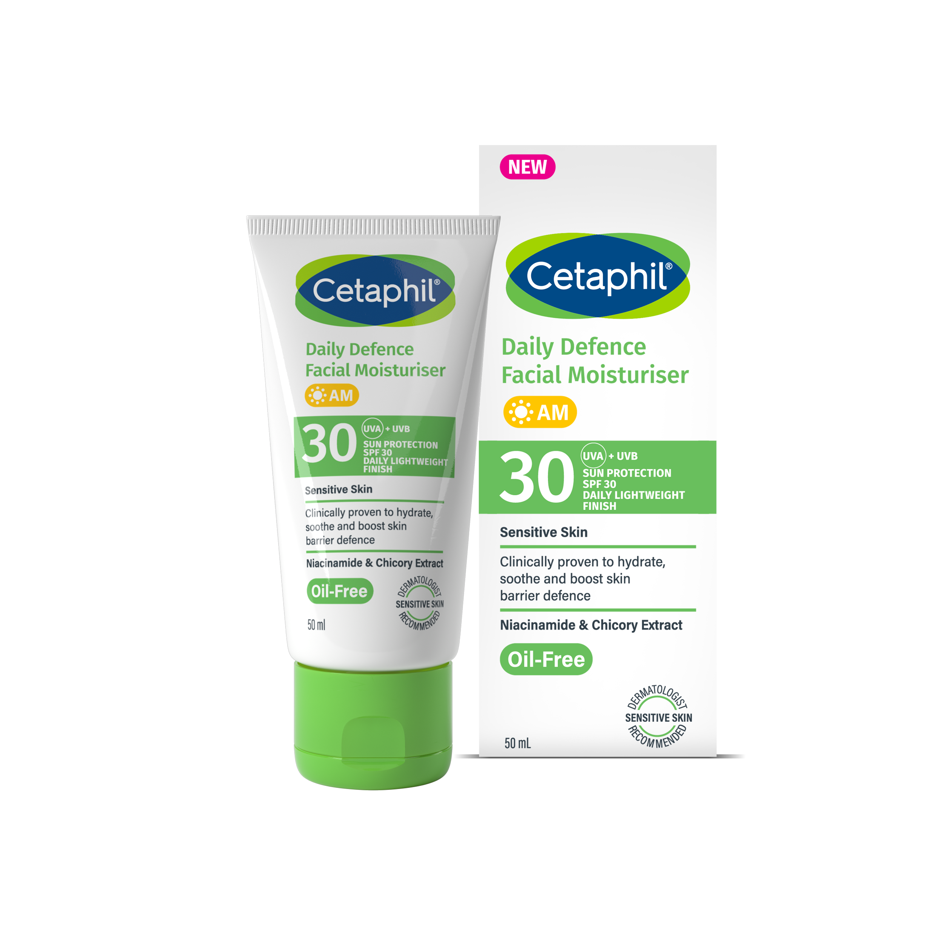 Cetaphil SPF 30 Daily Defence Face Moisturiser 50ml