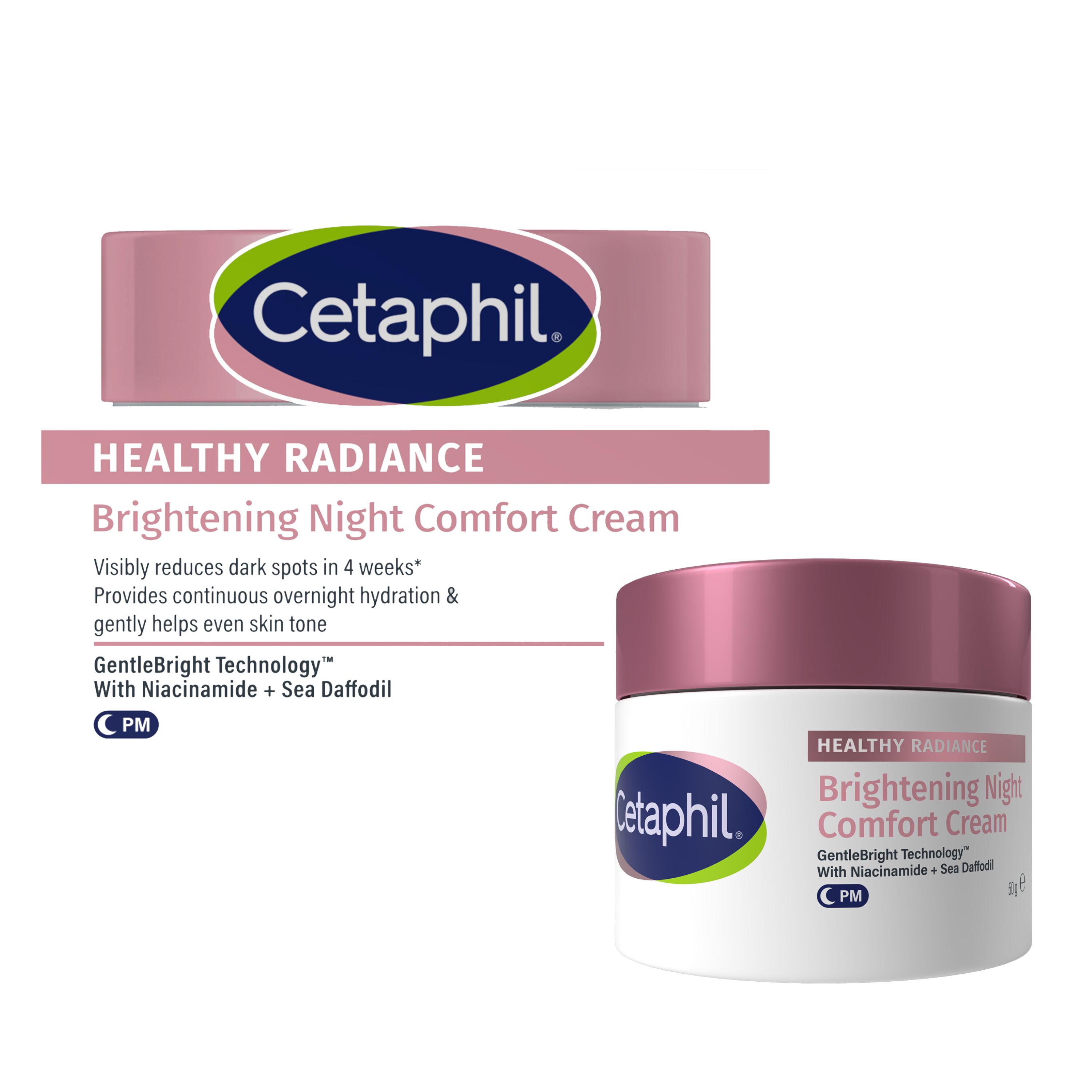 Healthy Radiance Brightening Comfort Night Cream