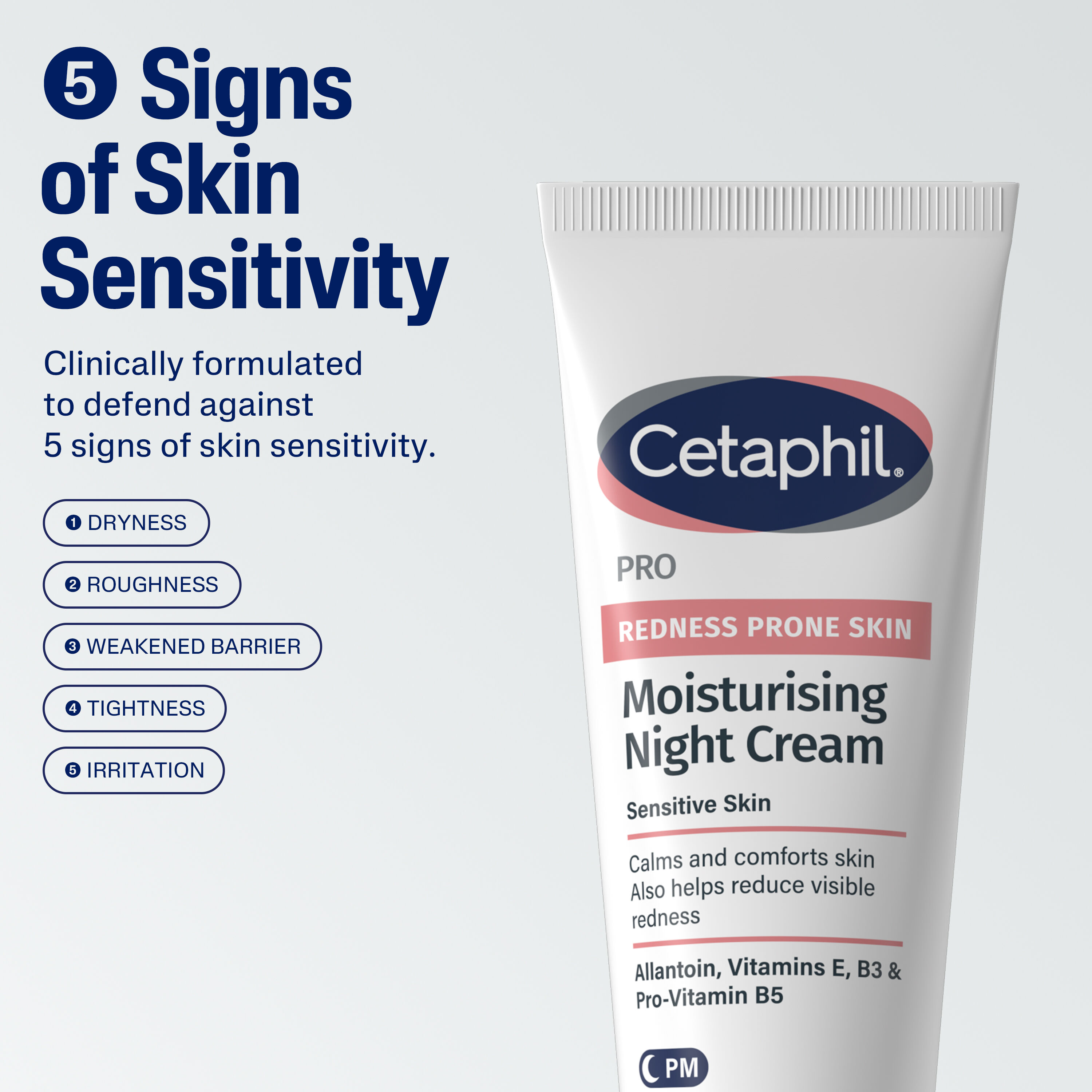 PRO Redness Prone Skin Moisturising Night Cream