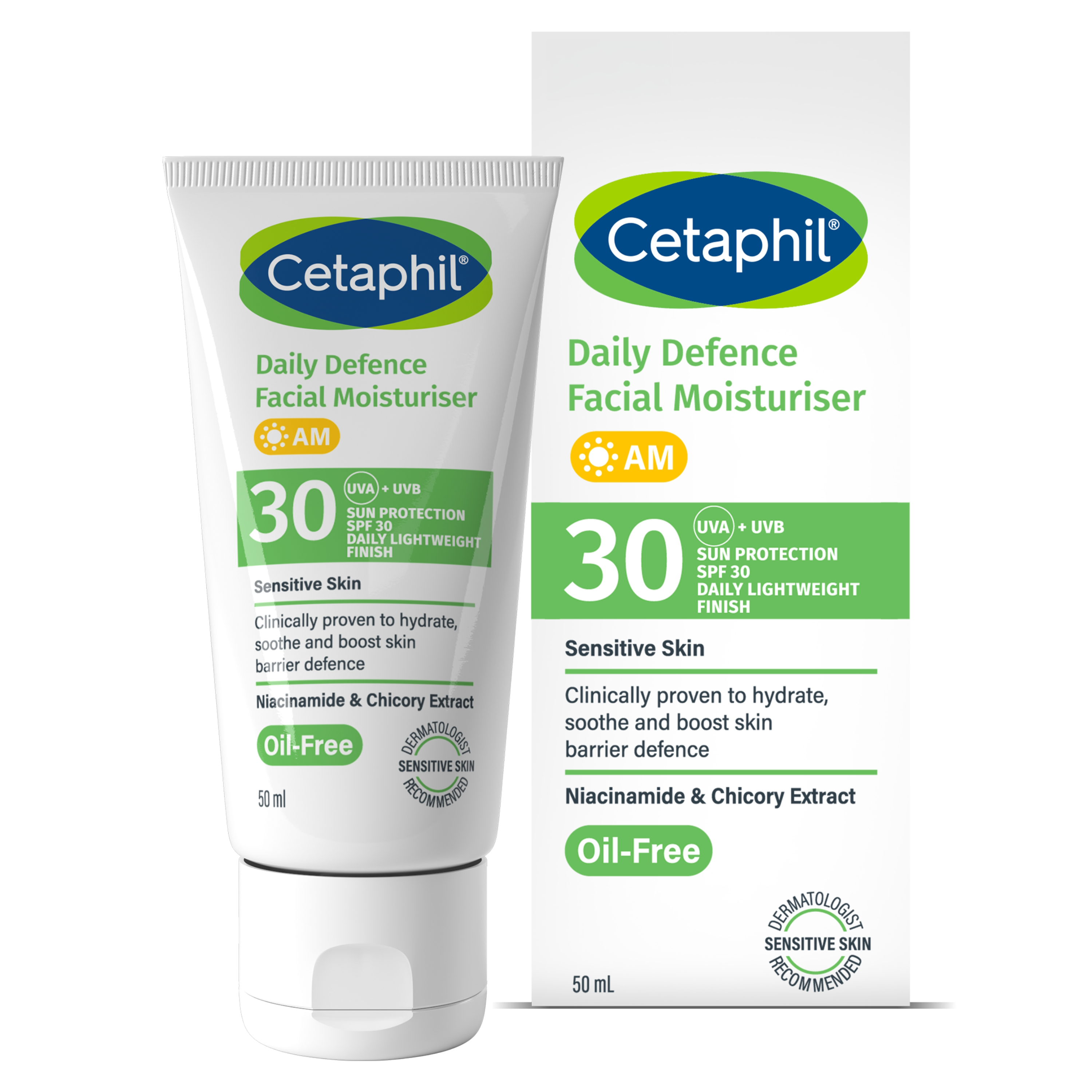 Cetaphil SPF 30 Daily Defence Face Moisturiser 50ml