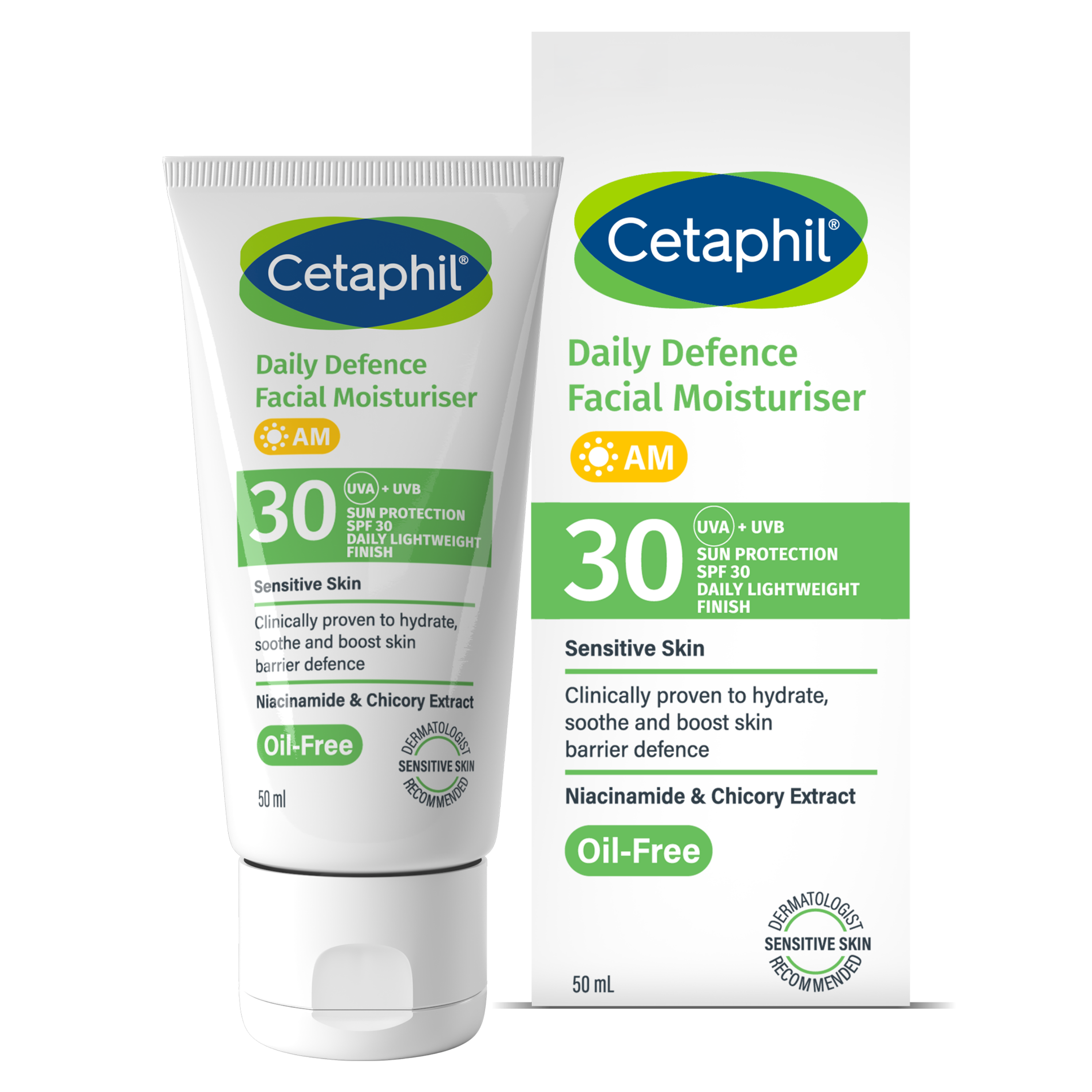 Cetaphil SPF 30 Daily Defence Face Moisturiser 50ml