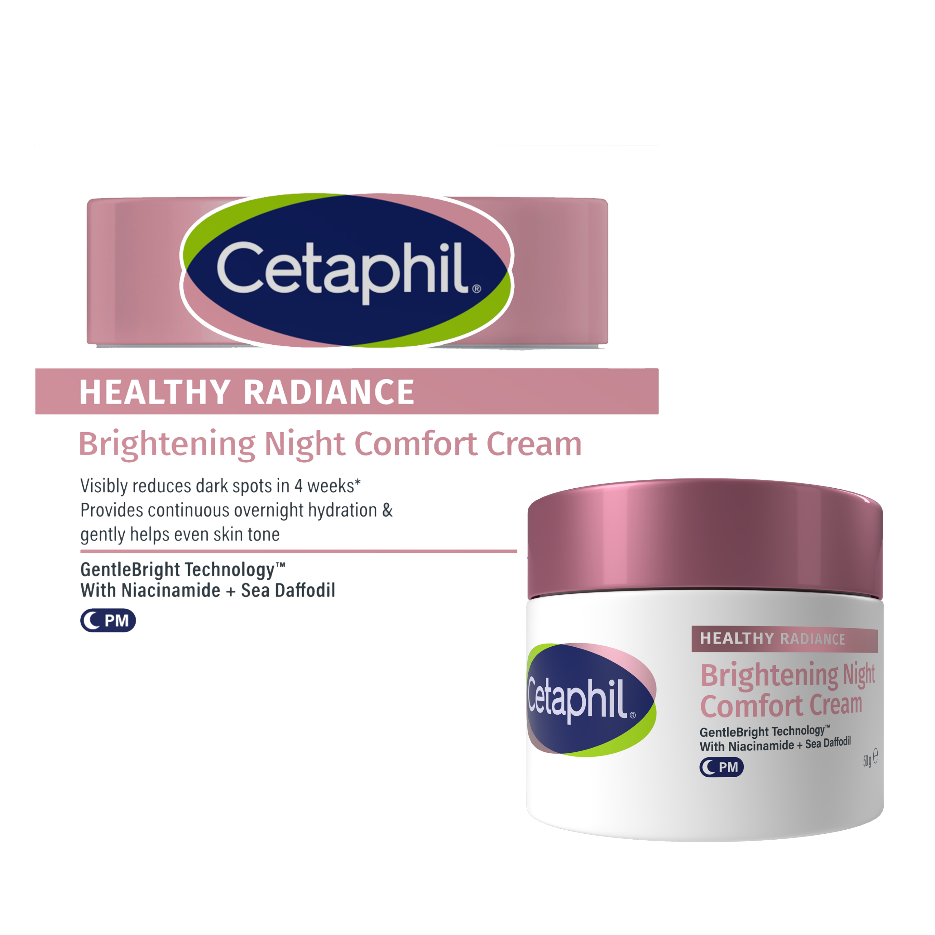 Healthy Radiance Brightening Comfort Night Cream