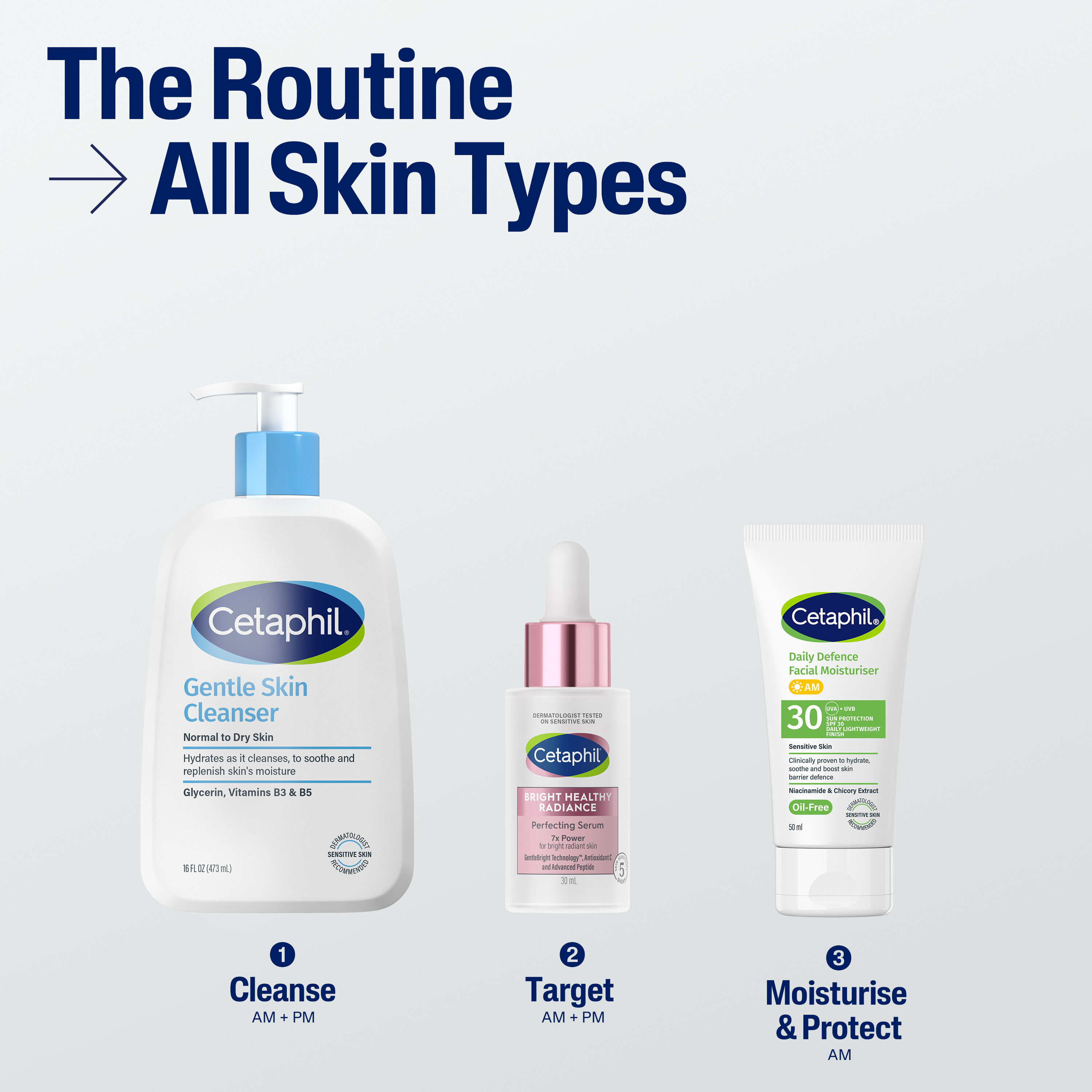 Cetaphil SPF 30 Daily Defence Face Moisturiser 50ml