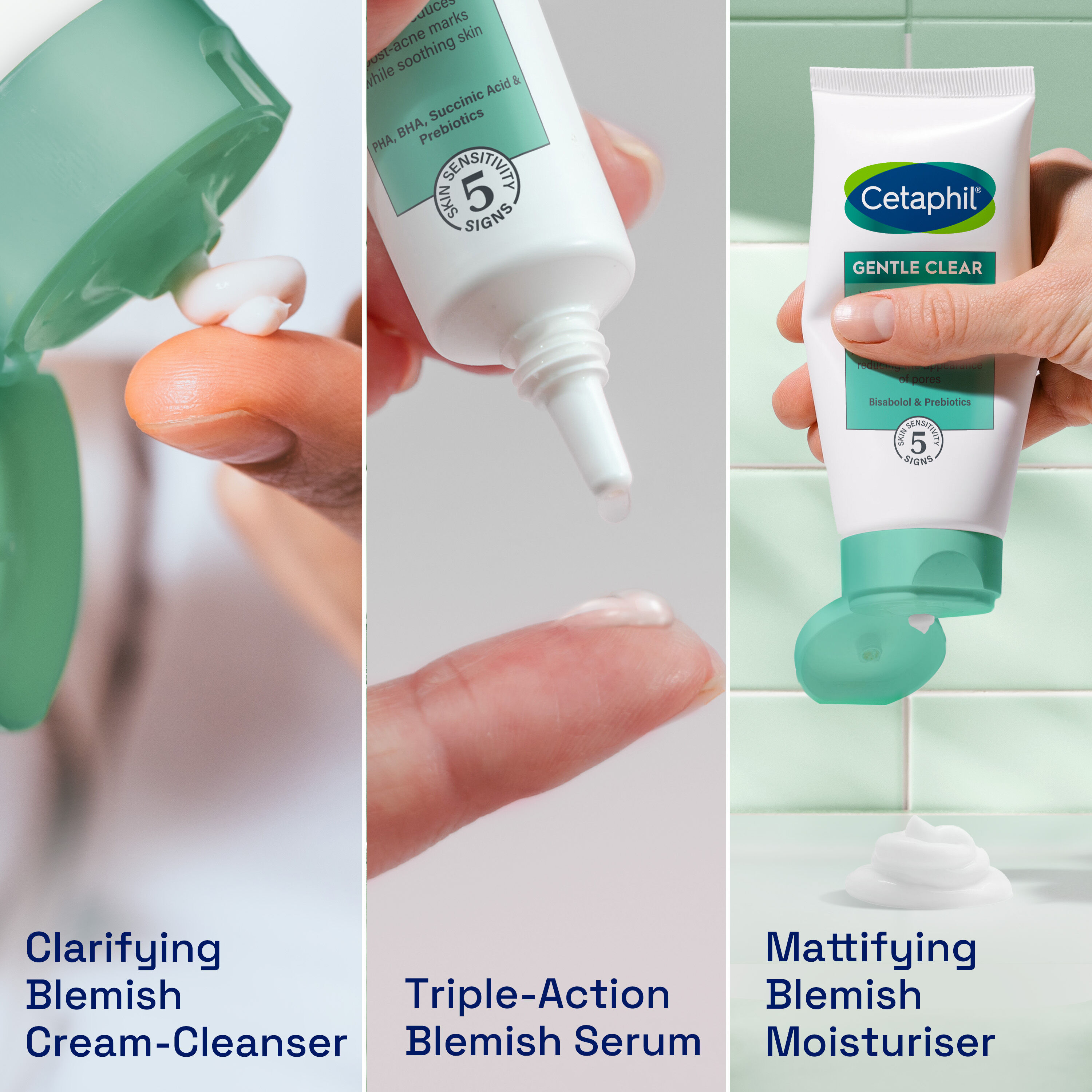 Gentle Clear Blemish Control 3-Step Routine