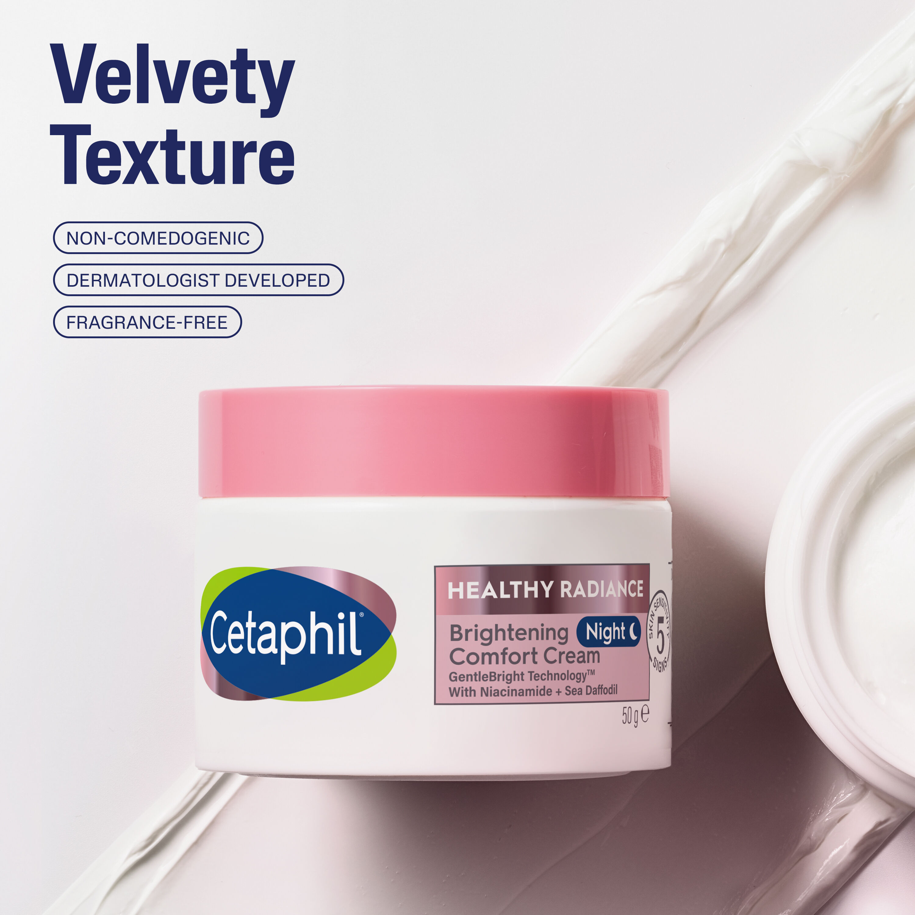 Healthy Radiance Brightening Comfort Night Cream